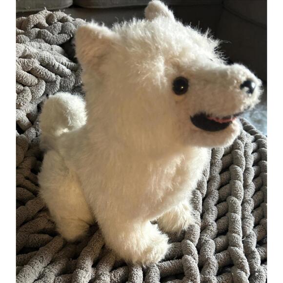 Dakin Other - DAKIN Pillow Pets White Husky Dog Rare Vintage 1977 With Tags Plush Collectible